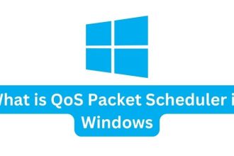 What is QoS Packet Scheduler in Windows