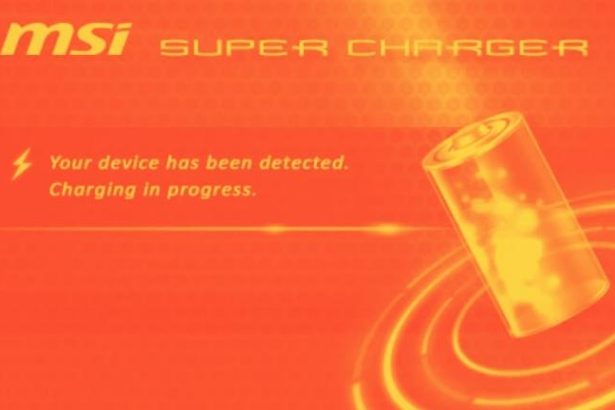 What is MSI Super Charger