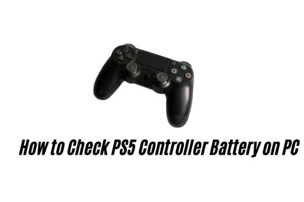 How to Check PS5 Controller Battery on PC