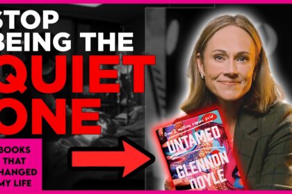 Nikki DeLoach interview cover featuring the book Untamed