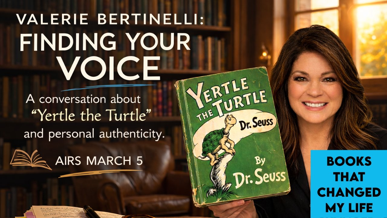 Cover of Yertle the Turtle by Dr. Seuss that inspired Valerie Bertinelli