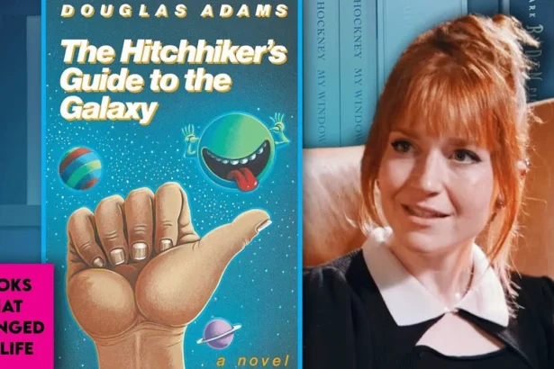 Bone Lake director Mercedes Bryce Morgan discussing Hitchhiker's Guide to the Galaxy on Books That Changed My Life