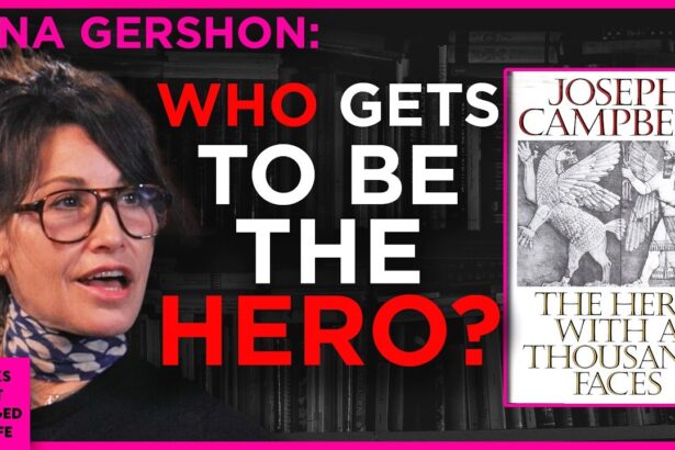 actress Gina Gershon connecting Campbell's monomyth to her memoir AlphaPussy and personal journey
