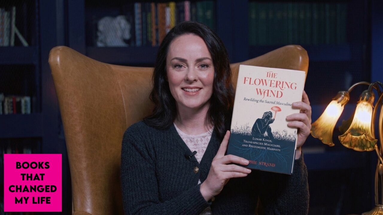 Jena Malone discussing The Flowering Wand by Sophie Strand on Books That Changed My Life