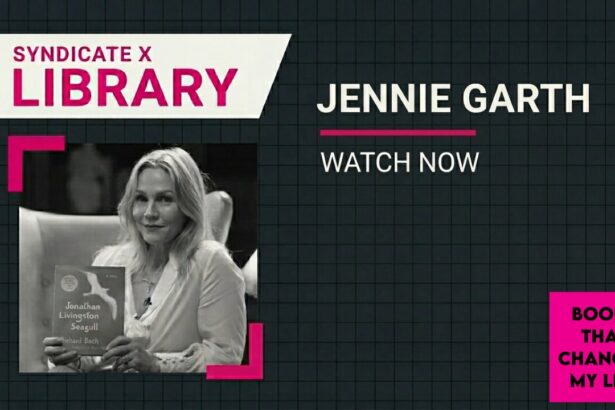 actress Jennie Garth reflecting on radical acceptance self-trust and personal rebellion through literature