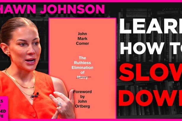Olympic gold medalist Shawn Johnson reflecting on slowing down intentional living and stepping away from achievement culture