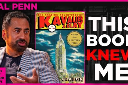 actor Kal Penn reflecting on identity comic book history and escapism through Michael Chabon's Pulitzer winning novel