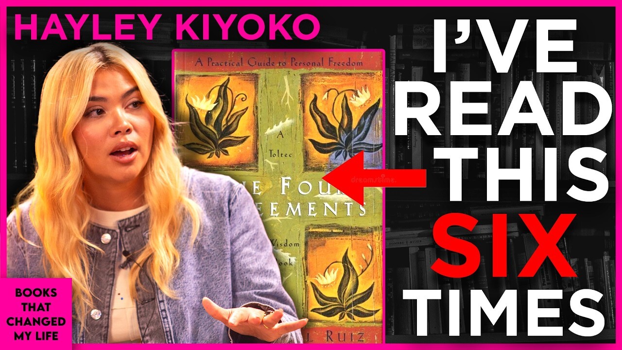 The Four Agreements by Don Miguel Ruiz discussed by Hayley Kiyoko on Books That Changed My Life