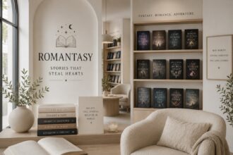 romantasy bookshops becoming reader hubs in 2026 with themed displays and community events