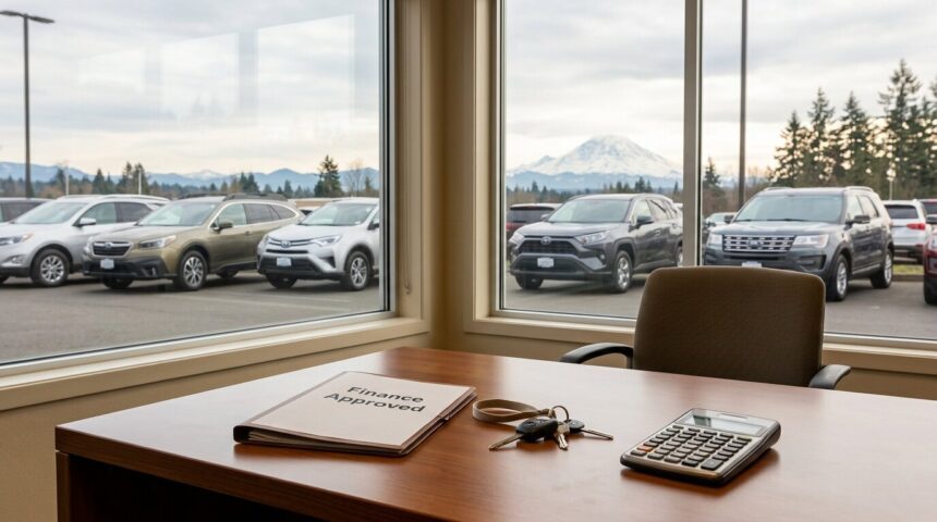 bad credit car loans Washington dealership helping subprime borrower secure vehicle financing